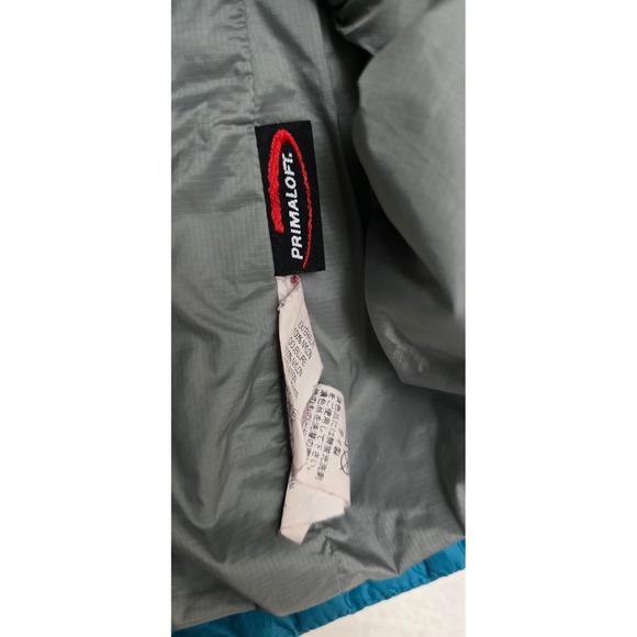 L.L. Bean Teal Blue Quilted Primaloft Stowaway‎ Jacket Women's Lightweight - Picture 11 of 14